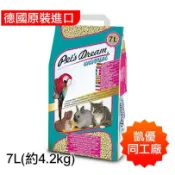 COCO【免運🔥】德國JRS高效能環保木屑砂7L(約4.2kg)小動物鼠兔、貓、鳥可用/墊料/崩解貓砂松木砂/類似凱優
