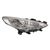 全新 寶獅 PEUGEOT 標誌 207 DRL LED R8 光條 投射 魚眼 大燈 晶鑽 一台份