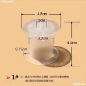 桃園發運🔥 塑膠管空白線軸 織帶花邊收線盤 10個裝塑膠線軸 漁線軸彈力線軸 線繞線軸