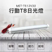 應急燈管條 12V燈管 led照明燈 野營燈 電瓶燈 日光燈 行動日光燈 地攤攤販 施工工程 208-T512V30