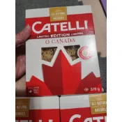 現貨catelli pasta 加拿大楓葉造型義大利麵375g