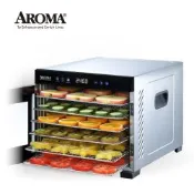 美國 AROMA 紫外線全金屬六層乾果機 果乾機 食物乾燥機 AFD-965SDU