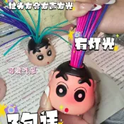 ✨爆款免運✨扯髮小新 會叫的蠟筆小新 解壓玩具 上課無聊解悶小物 辦公療癒神器 趣味逗娃小玩具 尖叫小怪獸 交換禮物