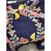 再降價....*日本織品 藍色四方桌布 地毯 野餐墊 布墊-90*90CM $699 桌布 桌墊