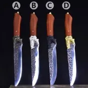 龍泉手工菜刀 剔骨刀 多功能不銹鋼鋒利輕巧鍛打廚師專用日本料理