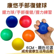 威肯健康生活用品館 【3%點數回饋】康悠復健球 握力球 軟式 復健球 按摩球 顏色隨機 康悠復健球 握力球 顏色隨機