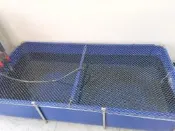 帆布魚池防跳網長方形魚箱防逃網罩烏龜箱防逃網魚池防貓防落葉網