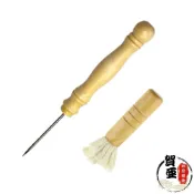 (店+)烤盤專用叉刷【賀亞批發】烤盤專用叉 烤盤專用油刷 油刷 章魚燒 雞蛋糕 小叉子 章魚燒叉 雞蛋糕叉