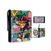 (店+)臺灣齣貨\免運】遊戲王卡冊 九宮格 皮質拉鏈活頁 收納冊 卡片卡牌 收藏冊 黑魔導白銀城 卡片 卡牌 週邊 卡冊 9 4