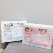 東京迪士尼 米奇 米妮 嬰兒 寶寶 baby 幼兒 棉質 衣服 連身裝 包屁衣 帽子 圍兜兜 口水巾 禮盒