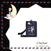 【小王子Le Petit Prince聯名款】環遊法國-證件套-黑 LPP243006-01