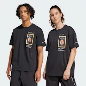 ADIDAS 愛迪達 阿迪達斯 國家地理聯名款 圓領 T恤 男女短袖上衣-黑色 NG U AR F GFX T-JD5964