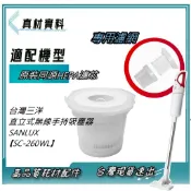 專用濾芯 濾網 適 台灣三洋超輕量直立式無線手持吸塵器SANLUX【SC-260WL】