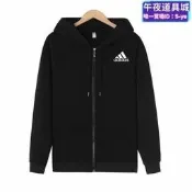 滿300出貨薄款厚款 情侶裝 愛迪達 外  連帽衛 外  校園風 連帽衛  帽T 開  BF風 港風街頭潮