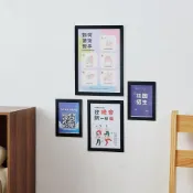 (店+)【WANBAO】A5磁性展示貼(磁性相框、獎狀框、保護套)