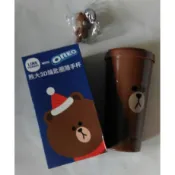 OREO 熊大 3D鑰匙圈 隨手杯 奧利奧 熊大款 Line Friends 24H出貨