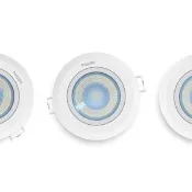 【Philips 飛利浦】4入組｜9W LED投射崁燈 開孔9cm RS100B(發光角度24度、36度、聚光、集中、可調角度)