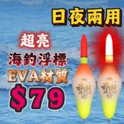 台灣現貨淘寶釣具-日夜兩用 赤羽 浮標 海釣浮標 EVA浮標 發泡浮標 大肚標 加粗超亮標尾 外掛浮標 海釣場 海釣