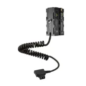 (店+)ZITAY 希鐵 D-TAP 轉 NP-F550 雙面四合一假電池 帶 DC TYPE-C 捲線 F750 F970