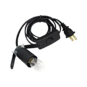 (店+)【168開運坊】台製電線【台灣商檢~玫瑰鹽燈專用電線+燈泡~開關和微調2款可選】