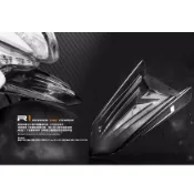 OP APEXX R1 卡夢壓花 前土除 雷霆S 雷霆王 雷霆 MANY 勁戰 FORCE JET SL SR JETS