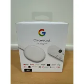 Chromecast with Google TV 第四代 4K 白色 二手 免運