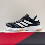 adidas Ligra 8 M 男女款 黑色 透氣 訓練 運動 羽球鞋 排球鞋 羽排球鞋 IH0526