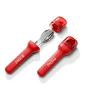 【ZOKU】可口可樂隨行不鏽鋼餐具組｜隨行餐具、不鏽鋼、兒童餐具、收納盒