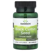 【iHerb】Swanson Vitamins, 黑小茴香籽，多面，400 毫克，60 粒膠囊