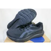 (店+)【asics 亞瑟士】亞瑟士ASICS GEL-CONTEND 10 黑武士 全黑4E寬楦 慢跑鞋【1011C250-002.軍警可穿