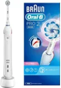綠野春風百貨場 博朗【日本代購】 歐樂B PRO2000 普電動牙刷 - 白色D5015132WH【盒子限定版】