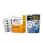 【日本MEDFine】△晶亮舒適葉黃素膠囊450mgx30粒*1盒(贈 P&G 4D洗衣膠球 31入*1包 香味任選)
