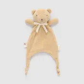 澳洲Purebaby 嬰兒安撫巾/寶寶安撫玩具 咖啡小熊