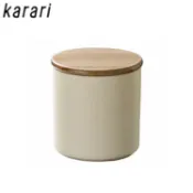 又敗家@日本Karari珪藻土食品保存罐HO1845矽藻土收納罐咖啡豆罐硅藻土調味罐防潮香料罐乾燥罐吸濕零食罐收納罐【全館299超取免運】【APP下單點數4倍送】