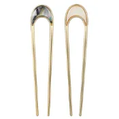 2 Pcs French Hair Stick u Shaped Hair Sticks u Shaped Hair C