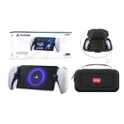 【SONY 索尼】PS5 PlayStation Portal 遙控遊玩機 PS Portal + ipega副廠2合一充電式主機包