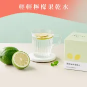 暖暖純手作 X 輕輕檸檬果乾水 15入 凍乾檸檬片 冷泡水果茶 夏日補水 維他命C 無糖低卡 辦公室飲品 解膩