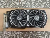 [花屏] 微星 MSI GTX 1060 ARMOR 3G OCV1 故障 零件 顯示卡