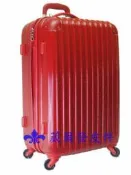 【補貨缺貨中葳爾登】24吋Travelhouse輕硬殼旅行箱防刮登機箱防水拉桿行李箱超輕旅行家24吋6036紅色