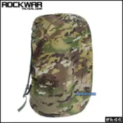 【野戰搖滾】ROCKWAR 多地形迷彩背包防雨罩、防水罩【Multicam 】 雨披背包雨衣登山背包防雨套防水套
