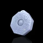 【乾坤太極】紫羅蘭翡翠八卦項鍊 | 天然緬甸玉A貨翡翠 | 送禮