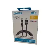 【隔日到貨】Anker A82E2 USB-CtoUSB-C 1.8M傳輸線(編織材質) 三星/APPLE等手機皆適用