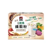 (店+)【QUAKER 桂格】蔬果纖穀粉(綜合堅果風味)30g×40入/盒裝