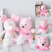 🗻Mira Japan《現貨》日本 正品 全家限定 Disney 迪士尼 櫻花 米奇 小熊維尼 維尼 娃娃 生日 禮物