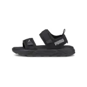 (店+)【PUMA】374862-02 彪馬 RS-Sandal 夏季清爽厚底透氣魔術貼防滑耐磨增高運動 沙灘涼鞋 男女同款 黑色