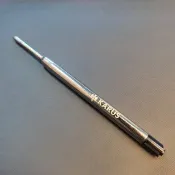 1.0 珠頭・油性油墨(黑色)・金屬殼派克G2 筆芯