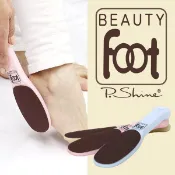 現貨【霜兔小舖】 日本製 BEAUTY FOOT 去硬皮 足部去角質  去腳皮 去角質磨砂棒 粉藍隨機出貨