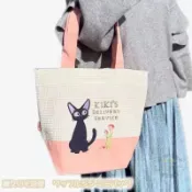 現貨 禮物 日本 🇯🇵 正版 龍貓 魔女宅急便 華夫格刺繡 春天系列 宮崎駿  托特包 手提包 束口袋 拉鍊包 零錢包