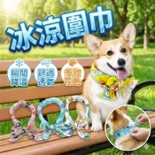 冰涼圍巾 圍巾 寵物圍巾 降溫圍巾 冰絲巾 冰涼巾 寵物降溫 降溫冰巾 寵物冰涼圍巾