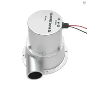 DC18V 2A  36W小型水力發電機 水流渦輪式無刷直流交流水力水泵發電機 銀色（可以和太陽能控制器E25380搭配